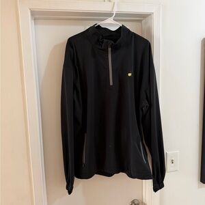 Masters Black Pullover with White Logo